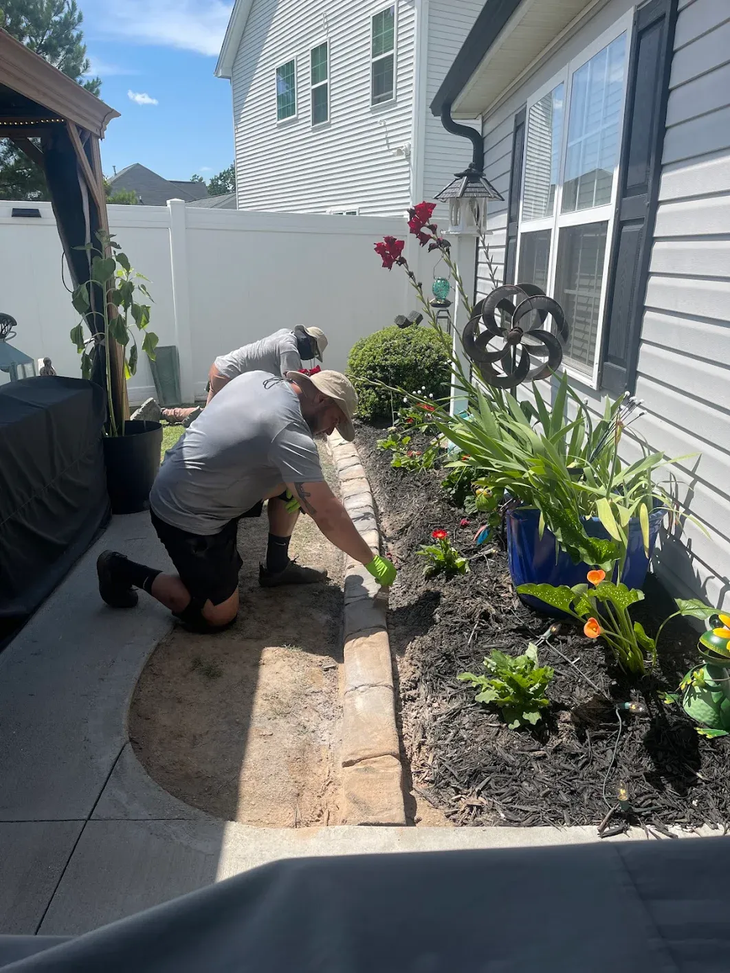 Concrete Landscape Curbing near Spartanburg, SC